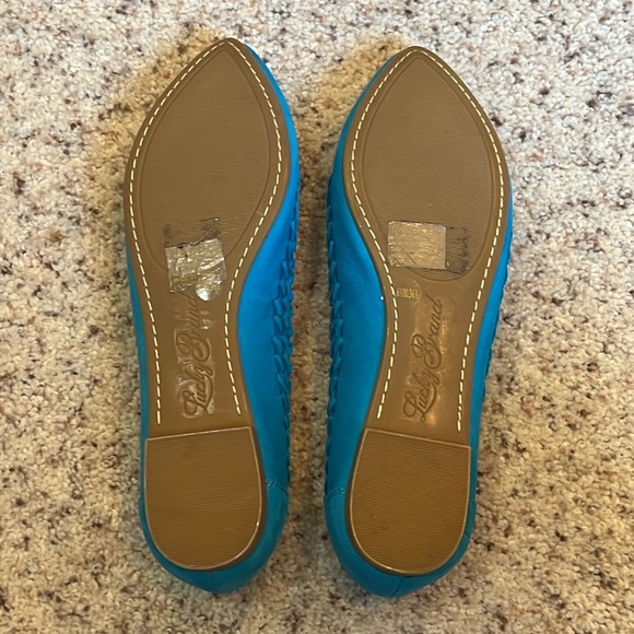 Lucky Brand Phoene Capri Blue Flats - Picture 10 of 12